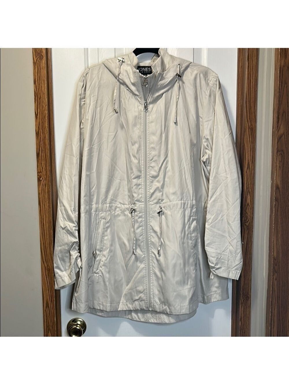 Jones New York Women's Light Tan Utility Jacket XXL NWOT